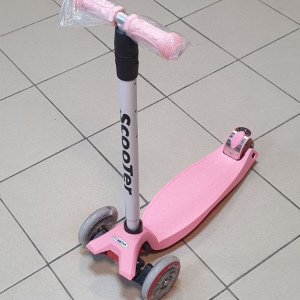 Самокат 3-х колесный ''Scooter'' пудра